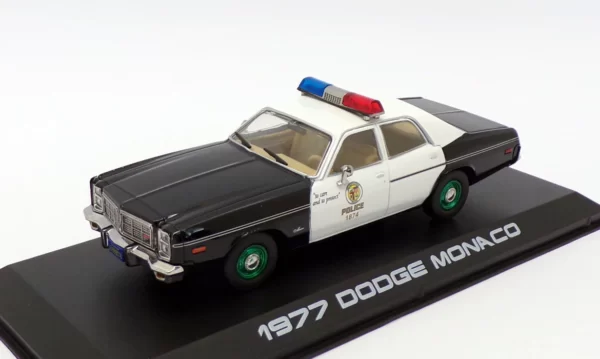 POLICJA DODGE MONACO Police Terminator (1984) 1977 1/43 GreenLight