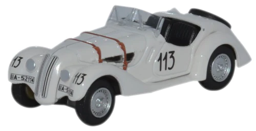 Oxford Diecast 1/76 76BM28001 BMW 328 Mille Miglia 1938 Fane and James