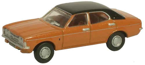 Oxford Diecast 76COR3001 Ford Cortina MKIII Gold - 1:76 Scale