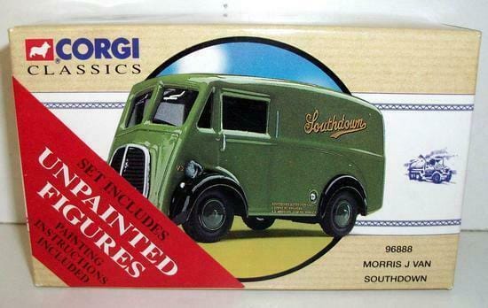 Corgi Classic Morris J Van Southdown , With 2 Figures