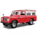 Burago 22063 Land Rover Series 11 1/24 red/white - Image 5