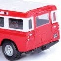 Burago 22063 Land Rover Series 11 1/24 red/white - Image 4