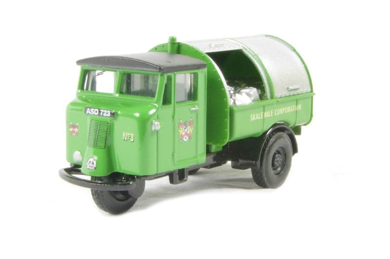 Triang Minic Meccano Bedford W 1930 Dust cart poubelle mecan
