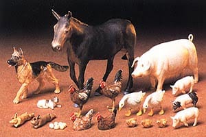 Tamiya 35128 Livestock Set