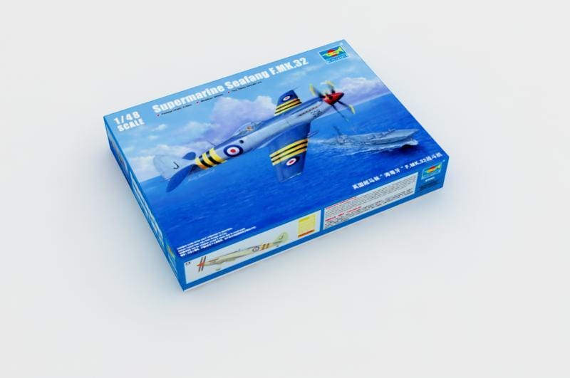 Maquette d'avion au 1/48 - Supermarine Seafang F.Mk.32 - Trumpeter