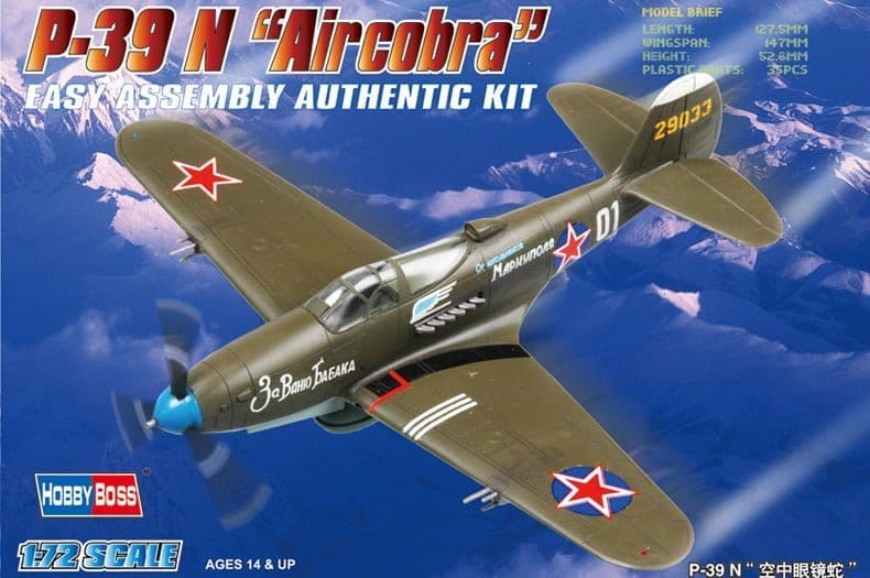 Hobbyboss 80234 1/72 P-39N Aircobra