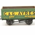 Replica Railways No.13204 7 Plank Wagon C & G Ayres - Preloved