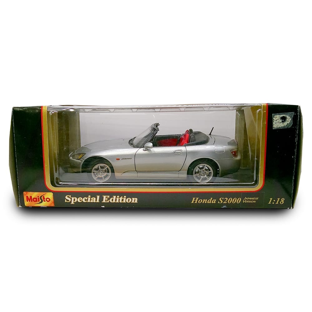 Maisto 31879 1/18 Honda S2000 Silver
