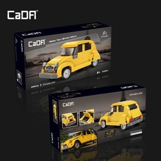 Cada C55021W 1/24 Citroen 2CV retro car - Image 3