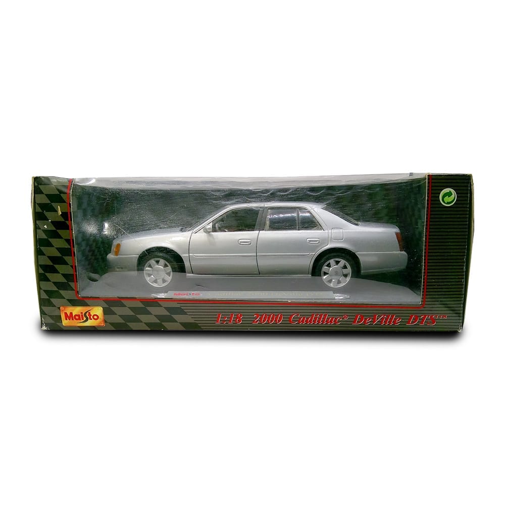 MAISTO 31877 1/18 Cadillac Deville DTS 2000 Silver