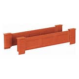 Peco Wills SS79 OO/HO Parapet Bridge Walls