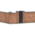 Hornby R7355 Front and Right Hand Victorian Terrace House Garden Wall