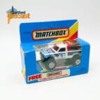 MatchBox 1/64 MB63 4x4 Pick up White with Racing Livery
