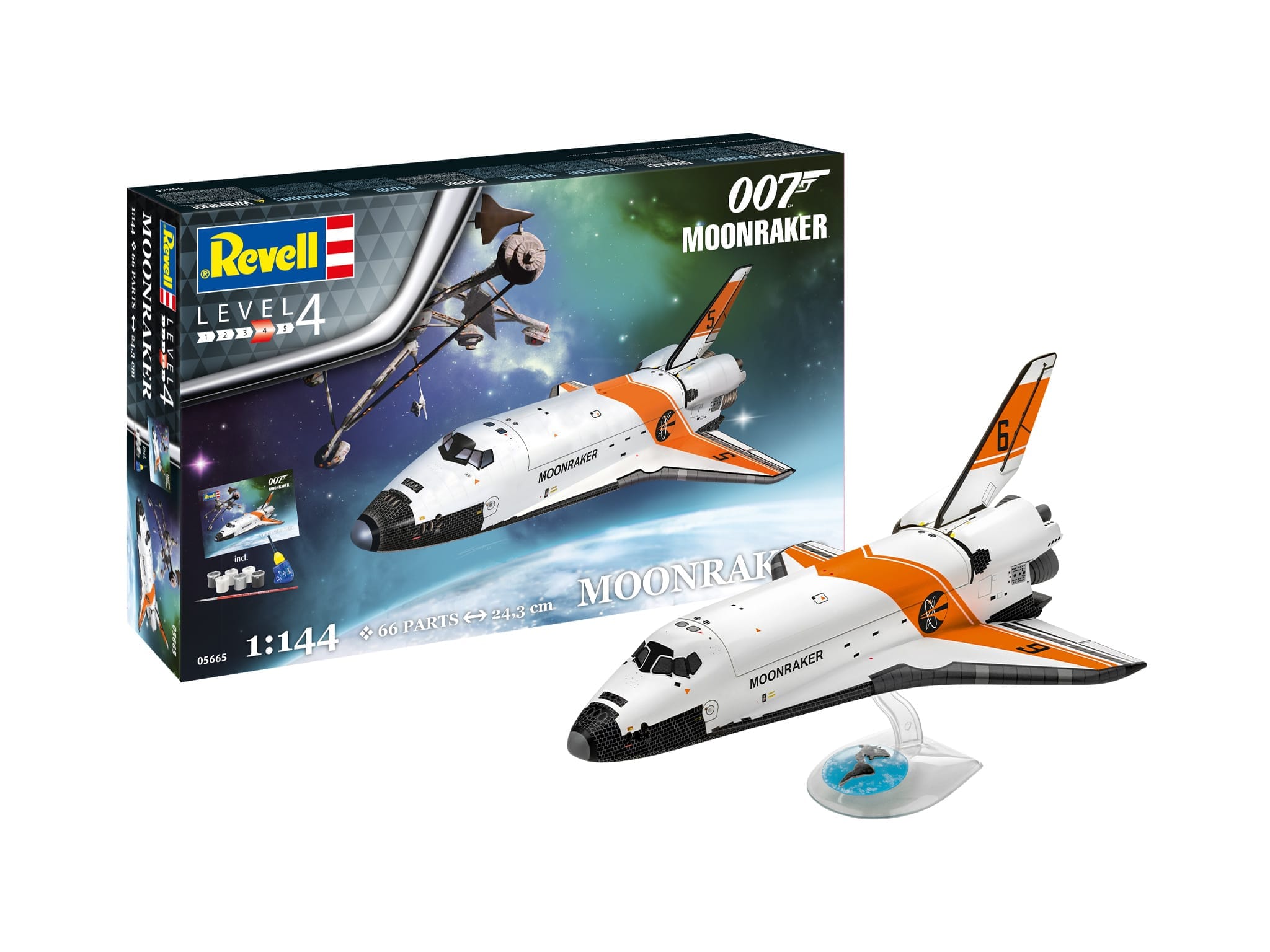 Revell 05665 Moonraker Space Shuttle (James Bond 007) 1/144