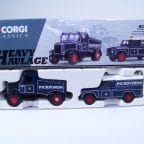 Corgi 16601-1/50th Die-cast model set Scammell Highwayman & Land Rover in 'Pickfords' Livery