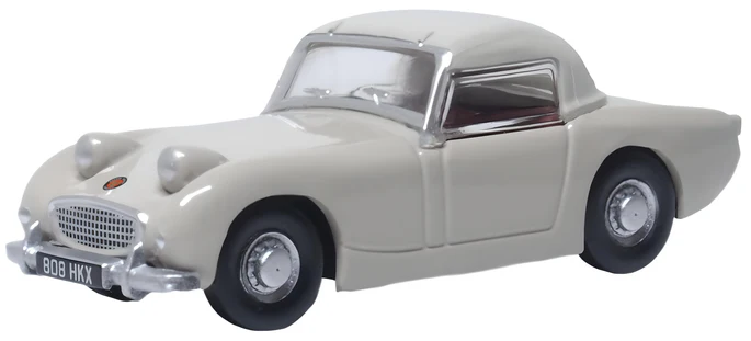 Oxford Diecast 76AHF004 Nevada Beige Austin Healey Frogeye Sprite