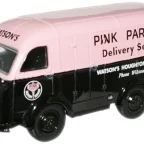 Oxford Diecast 1/76 76AK002 Pink Parafin Austin K8 Threeway Van