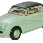Oxford Diecast 1/76 76ATL001 Ash Green Austin Atlantic Saloon