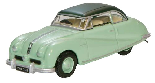 Oxford Diecast 1/76 76ATL001 Ash Green Austin Atlantic Saloon