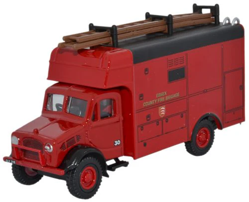 Oxford Diecast 76BD002 1/72 Essex Fire Brigade Bedford OW Luton