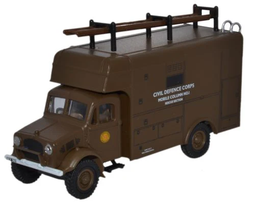 Oxford Diecast 1/76 76BD019 1 Bedford OY Van Civil Defence