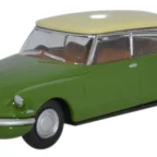 Oxford Diecast 1/76 76CDS001 Sherwood Green/Daffodil Citroen DS19