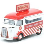 Oxford Diecast 76CIT002 Citroen H Catering Van, Jamie Oliver at Gatwick