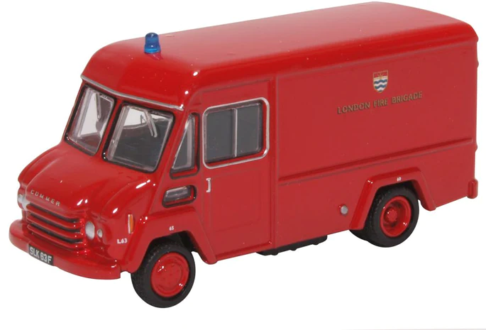Oxford Diecast 76CWT003 Commer Walk Thru London Fire Brigade