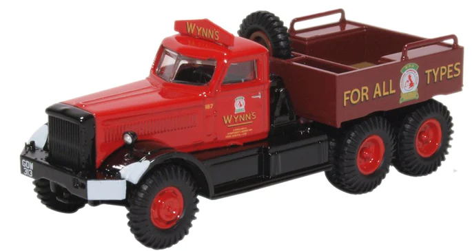 Oxford Diecast 76DT006 Diamond T Ballast Wynns