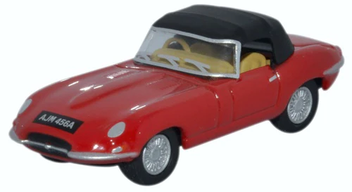 Oxford Diecast Jaguar76ETYP011 E Type DHC Closed