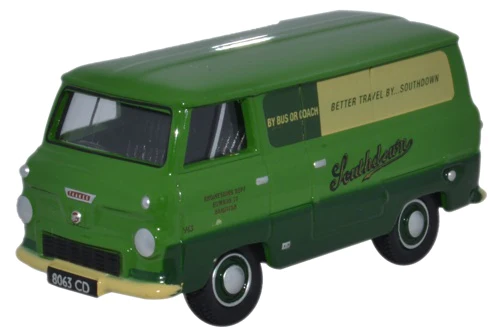 Oxford Diecast 76FDE008 1/76 Ford 400E Van Southdown -
