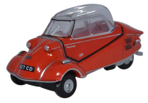 Oxford Diecast 1/76 76MBC001 MEsserschmitt KR 200 Bubble Car Red