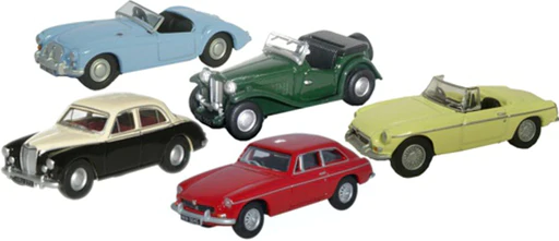 Oxford Diecast 76SET42 5 Piece MG Set