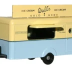 Oxford Diecast 76TR004 Walls Ice Cream Mobile Trailer