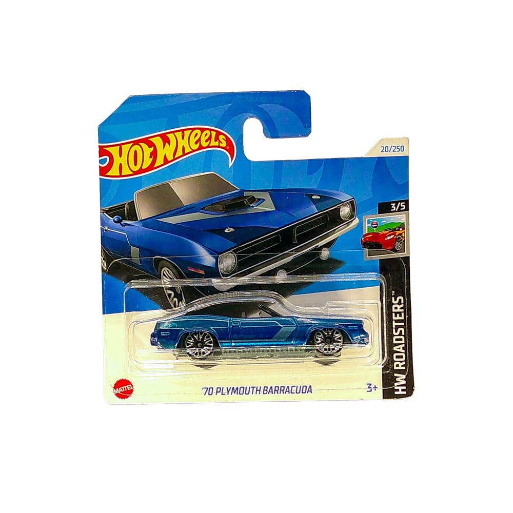 Hot Wheels 2024 70' Plymouth Barracuda - HW Roadsters HTC13 Short Card