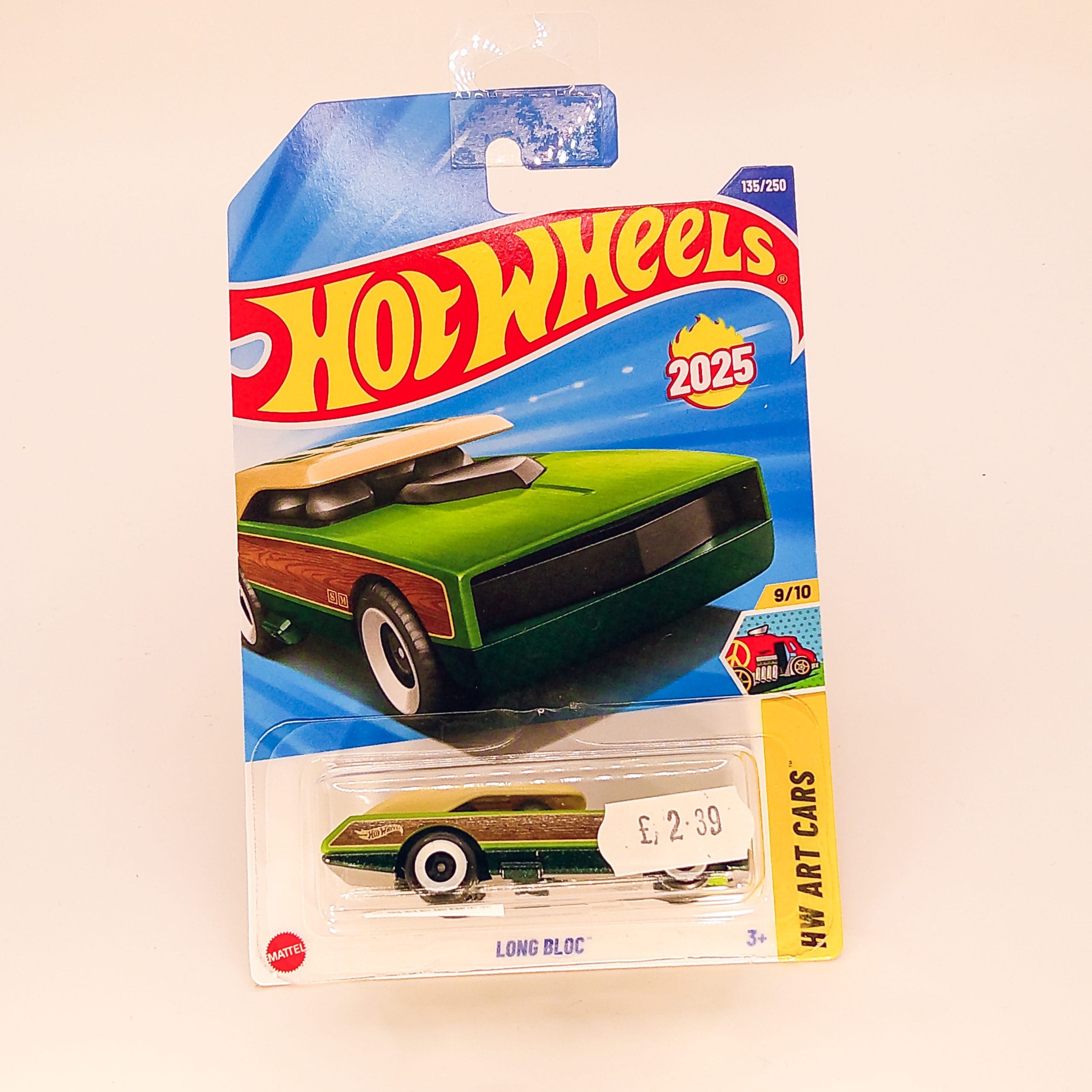 Hot Wheels 1/64 HYX97 Long Bloc  HW Ar t Cars