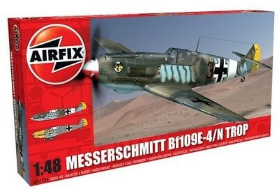 Airfix A05122A Messerschmitt Bf109E-4/N Trop