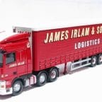 Corgi Haulers of Renown CC13231 1/50 DAF XF Curtainside James Irlam & Sons Ltd - Limited Edition