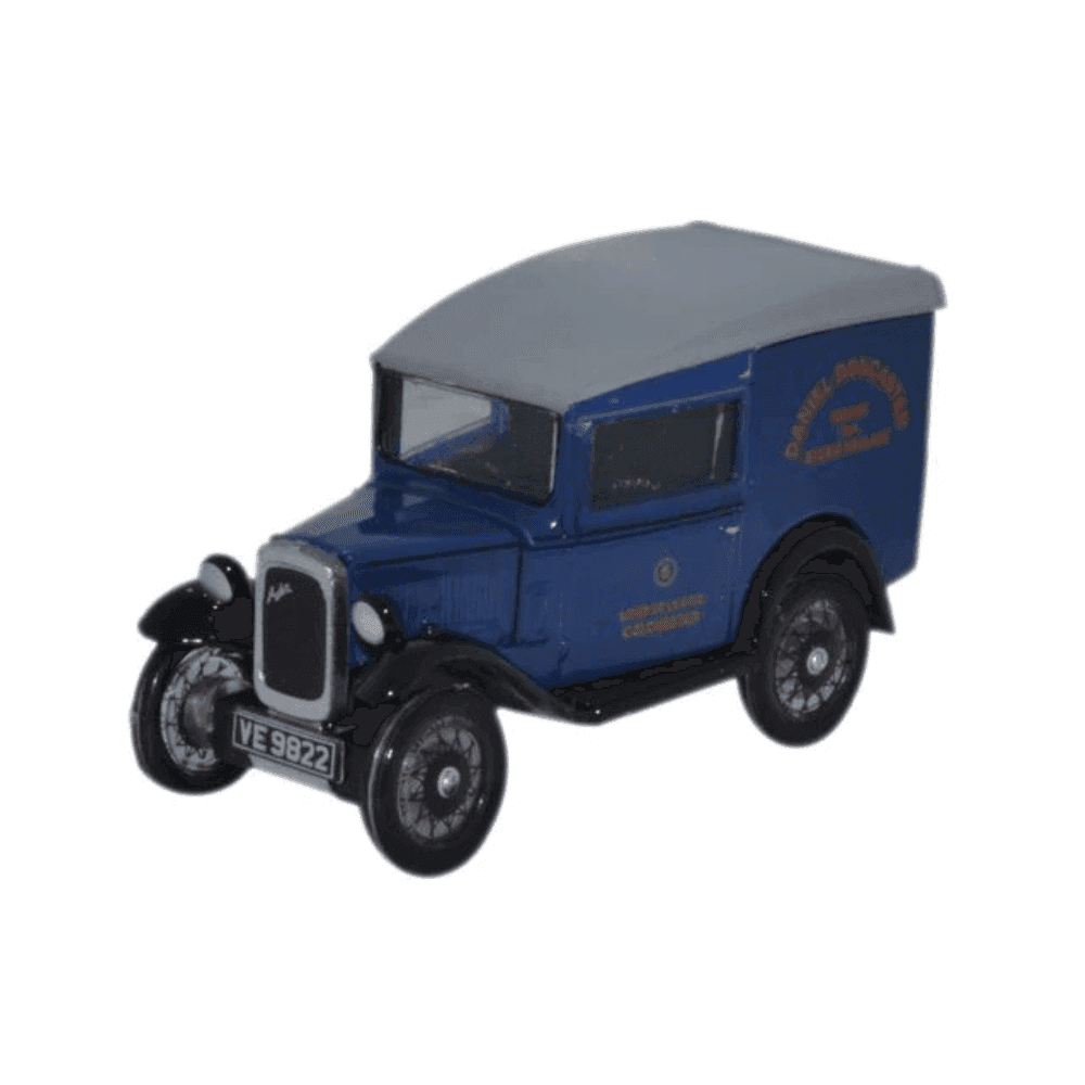 Oxford Diecast 76ASV005 Austin Seven Van Daniel Doncaster - 1/76 Scale