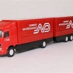 Corgi Superhaulers 59537 1/64 Volvo 4 Wheel Rigid Lorry and Closed Trailer Norbert Dentressangle