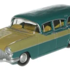 Oxford Diecast 76CFE005 1/76 Glade Green and Honey Gold Cresta Friary Estate