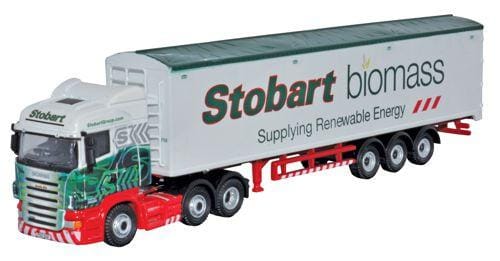 Oxford Diecast 1/76 SHL01WF Scania Highline Walking Floor Eddie Stobart Biomass Eddie Stobart