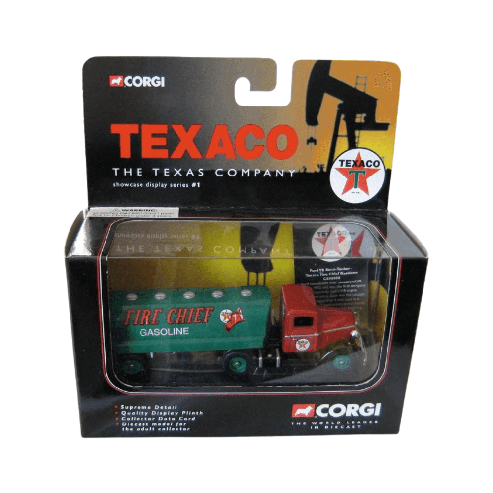 Corgi 1/64 CS90008 Ford Artic V8 Semi-Tanker Texaco Fire Chief