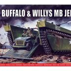 Airfix A02302V Buffalo & Willys MB Jeep