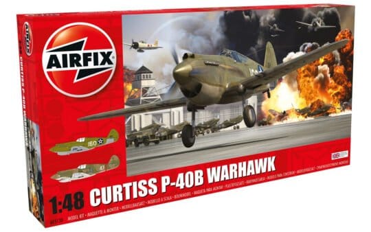 Airfix A05130 1/48 Curtiss P-40B Warhawk