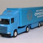 Corgi 59512 Scania Curtain side Omega Security