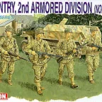 Dragon 6120 US Infantry 2nd Armoured Division (Normandy 1944)