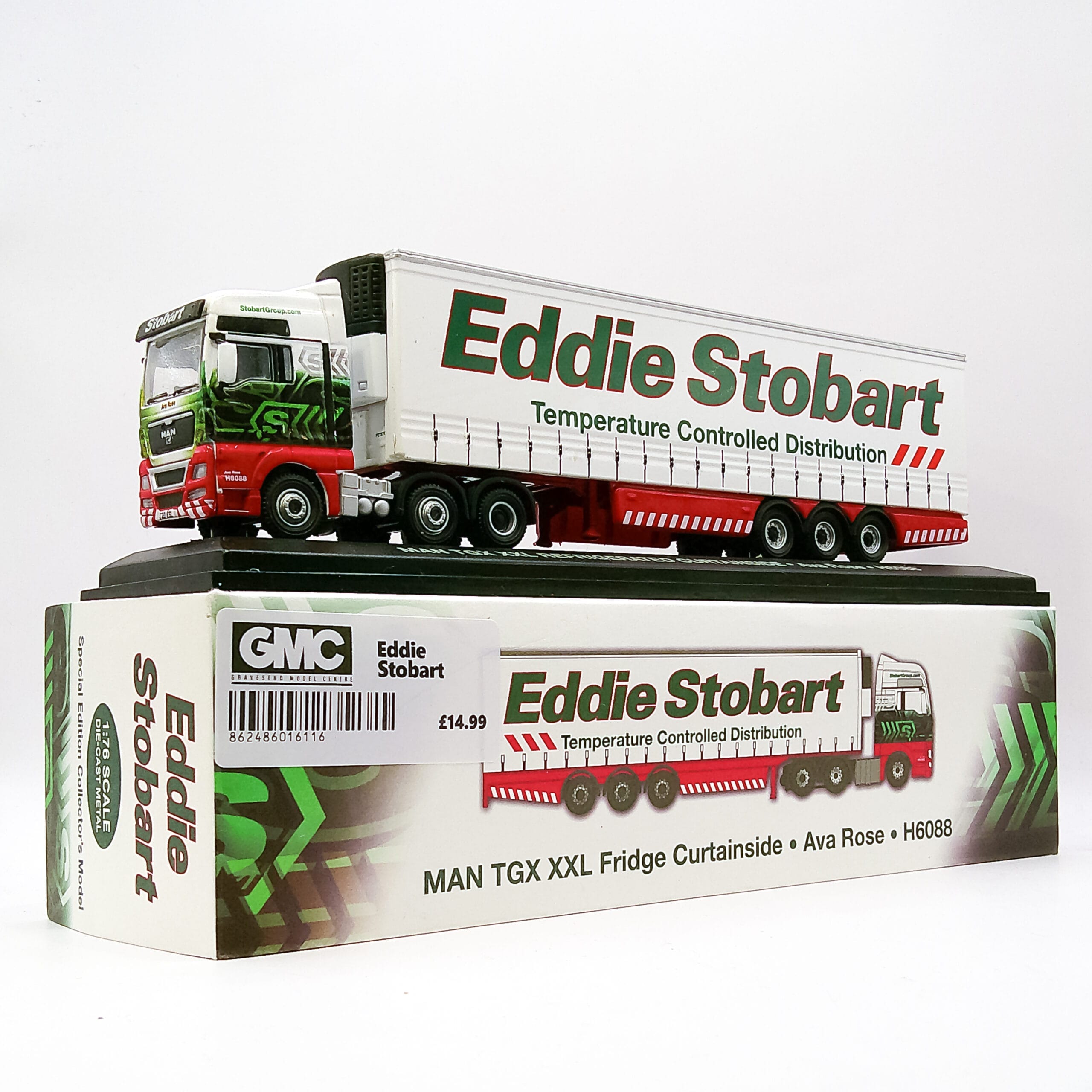 ATLAS 1/76 H6088 Eddie Stobart MAN TGX Ava Rose