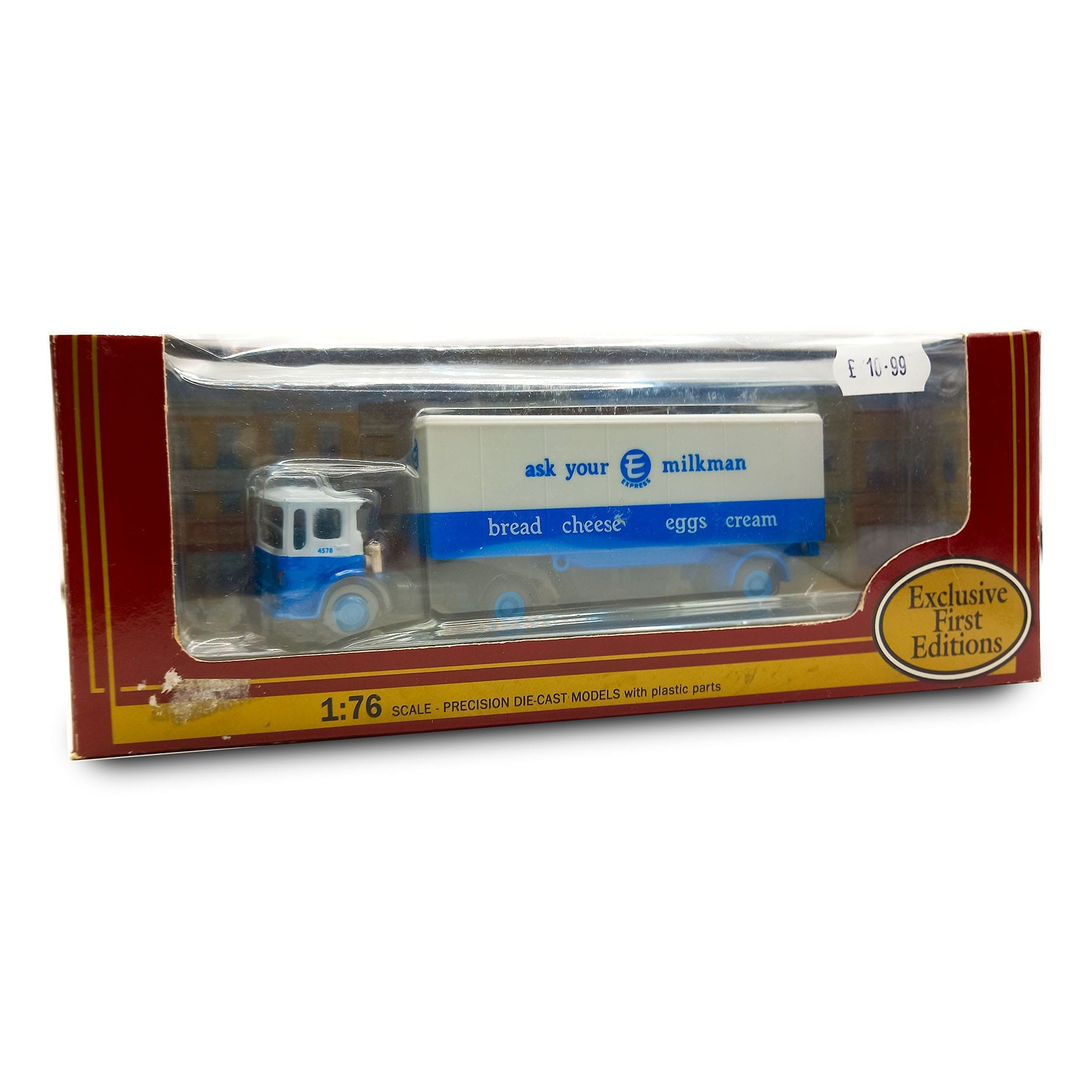 GILBOW EFE 22101 1/76 Aec Ergo Artic Express Dairy Box Van