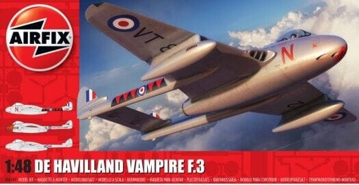 Airfix A06017 De Havilland Vampire F3